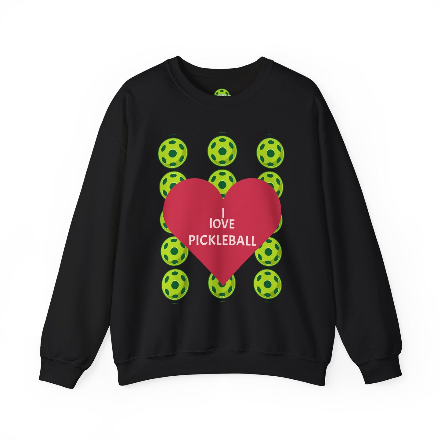 I Love Pickleball Crewneck Sweatshirt