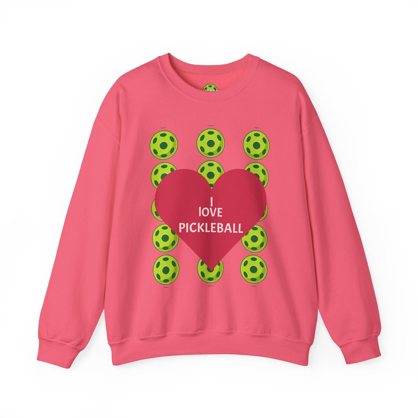 I Love Pickleball Crewneck Sweatshirt